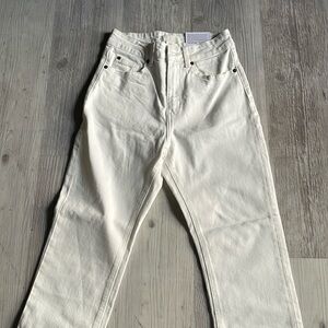 H&M Ivory Jeans